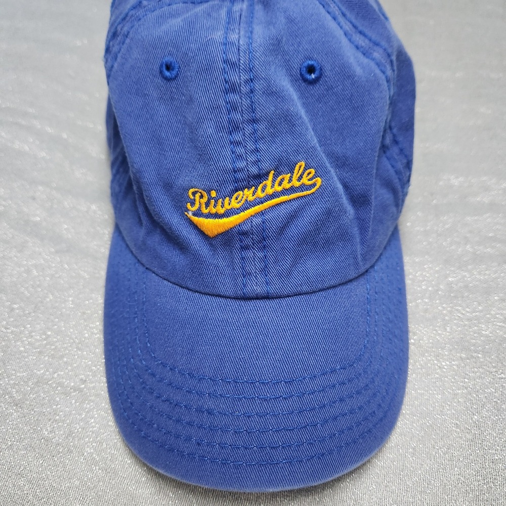 Ripple Junction Riverdale Blue Embroidered Cotton Baseball Cap Dad Hat Exclusive